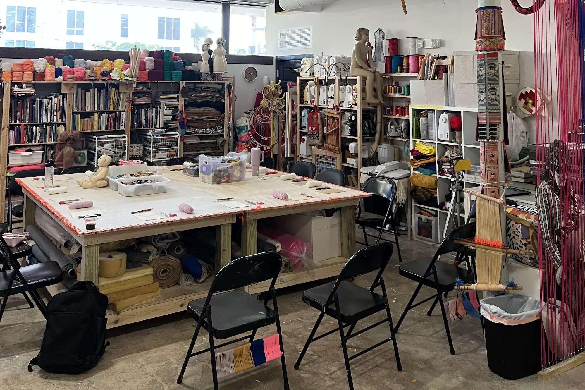 Red Thread Studio's space. Photo by Mario Rodriguez.