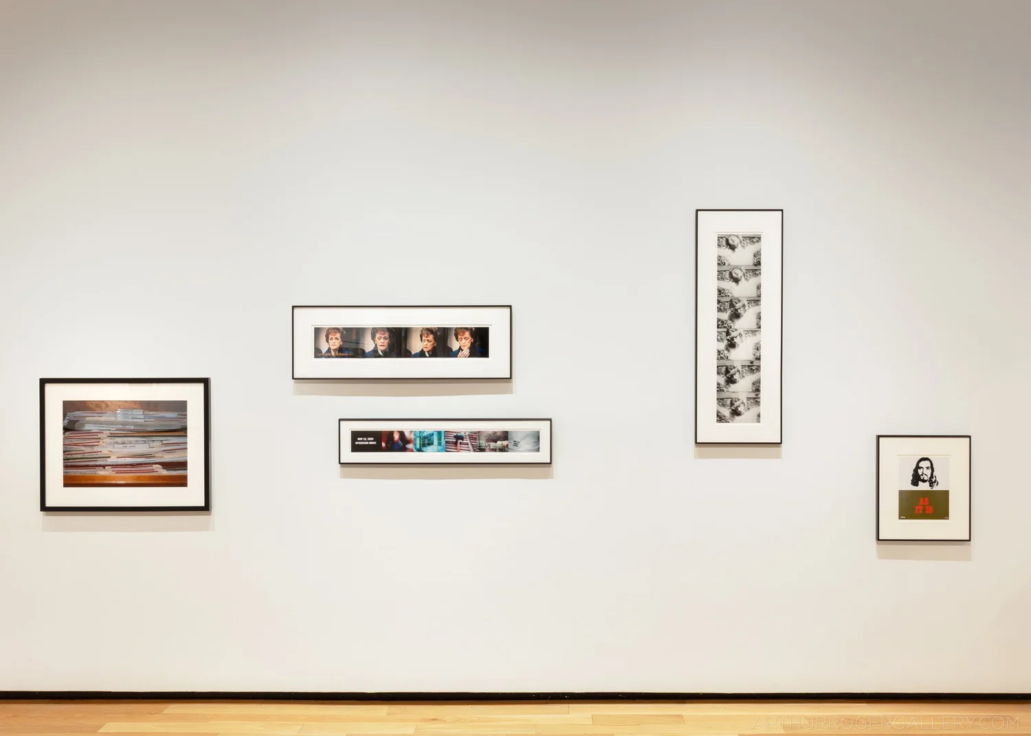 Installation image of The Worst of Waters at Arthur Roger Gallery. Image courtesy of Arthur Roger Gallery.