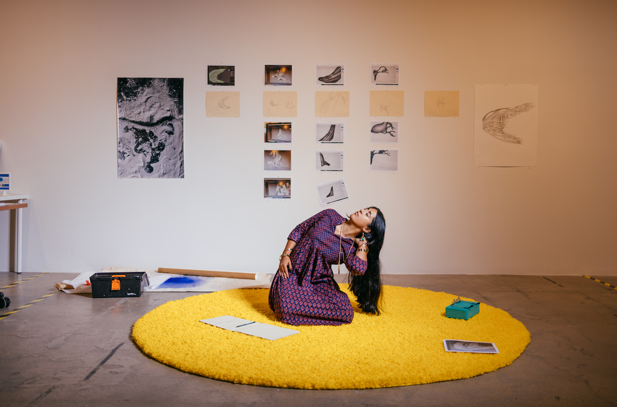 "Smita Sen: Embodied," on view at the Museum of Contemporary Art, North Miami through April 6, 2025, Sen attempts to make her work related to the average viewer. Photo by Zachary Balber.