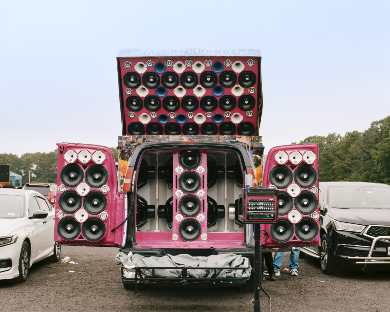 Josefina Santos, Dominican Soundsystems 1, 2021, chromogenic print from medium format negative; dimensions variable. Image courtesy of the artist